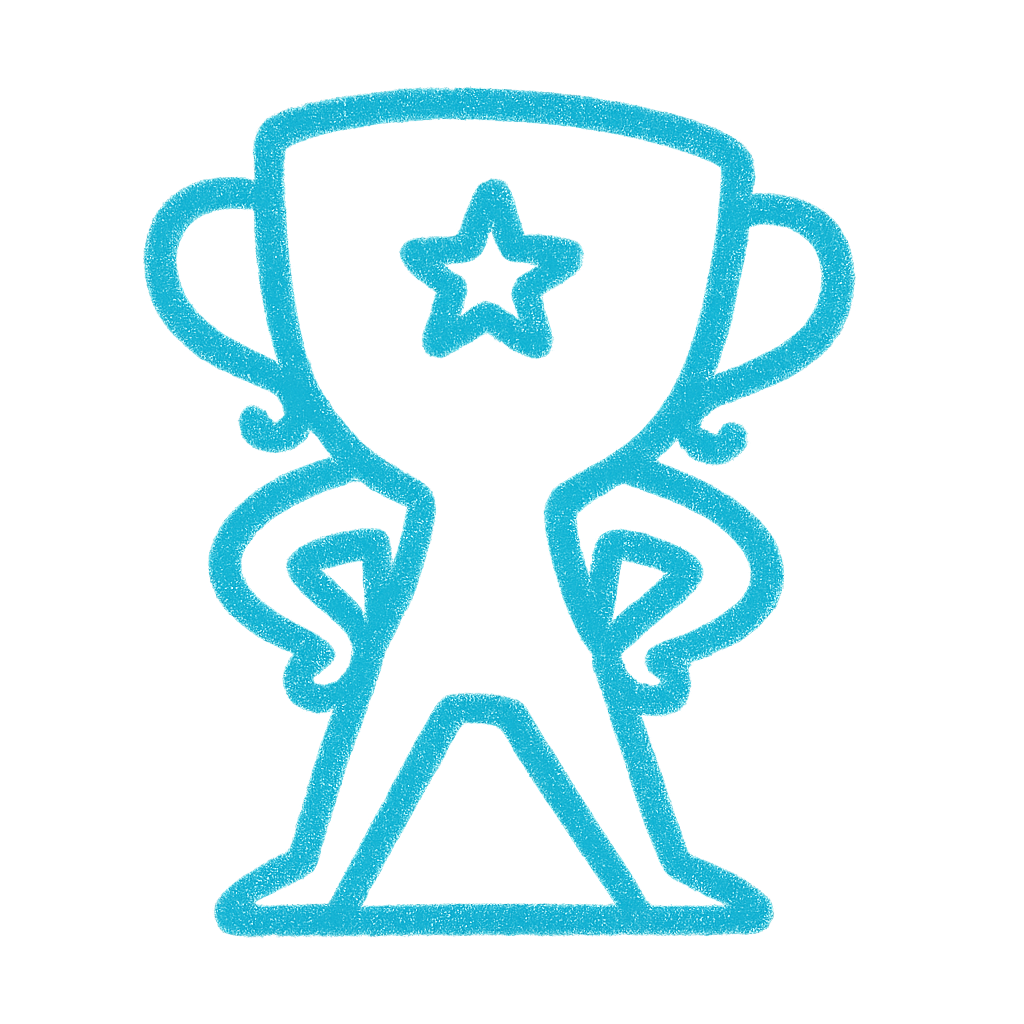 Success character illustration